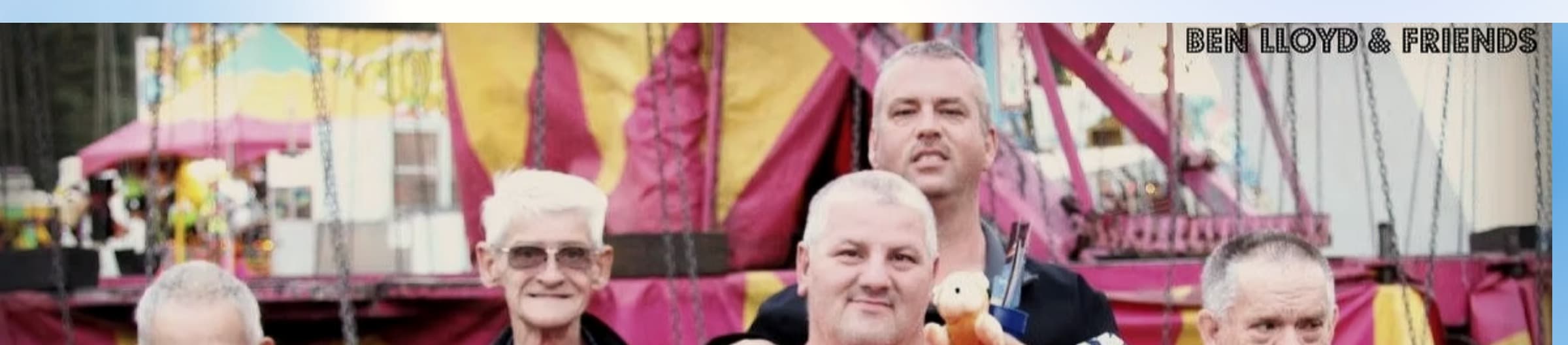 Ben Lloyd and friends together at a local fair.